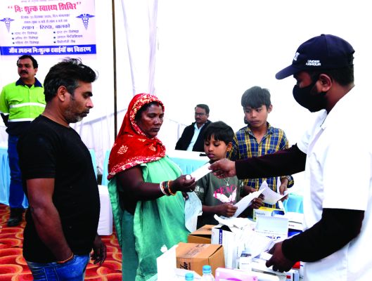 स्वास्थ्य शिविर बालको सीएसआर की उपचार आपके द्वार पहल को सशक्त बनाने अहम कदम