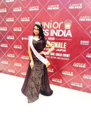 बस्तर की बेटी पंक्ति ने जीता जूनियर मिस इंडिया मिस फोटोजेनिक का खिताब