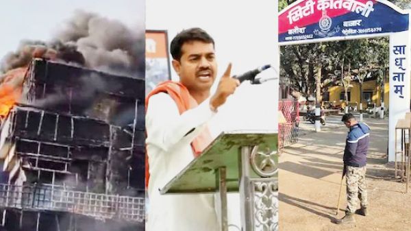 बलौदाबाजार आगजनी : क्रांति सेना के प्रदेश अध्यक्ष और संगठन मंत्री हिरासत में