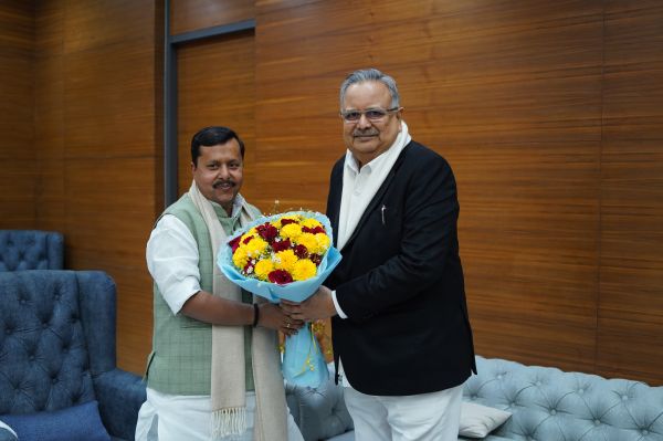  डॉ रमन सिंह की राष्ट्रीय कार्यकारी अध्यक्ष नितिन नबीन से की मुलाकात