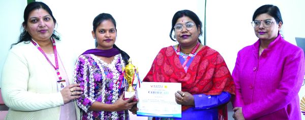 टीचिंग लर्निंग मटेरियल स्पर्धा में रचनात्मकता, नवाचार एवं कक्षा-उपयोगी सामग्री का प्रदर्शन