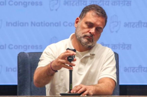 'चुनाव आयोग जनता को गुमराह कर रहा', 'स्याही विवाद' पर राहुल गांधी का हमला, भाजपा ने किया पलटवार 