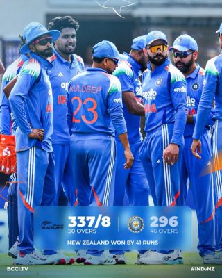 मिचेल और फिलिप्स के शतक, न्यूजीलैंड ने भारत में पहली वनडे श्रृंखला जीती