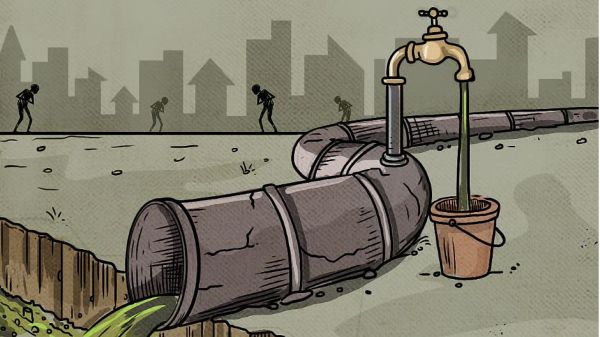 पीने के पानी से पहले सीवेज का करें ख्याल