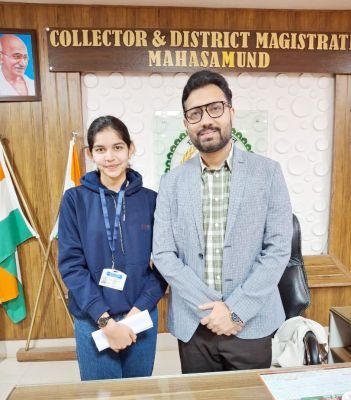 परीक्षा पे चर्चा: दिल्ली में महासमुंद की छात्रा सृष्टि साहू करेंगी छत्तीसगढ़ का प्रतिनिधित्व