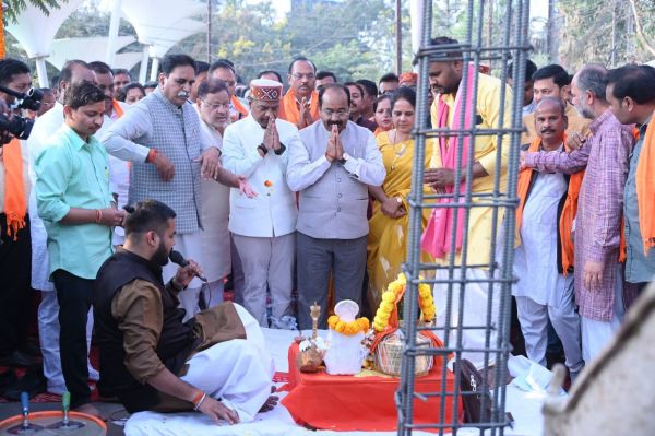 डिप्टी सीएम साव ने 1017 सीटर नए नालंदा परिसर का किया भूमिपूजन