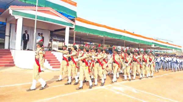 गणतंत्र दिवस समारोह का अंतिम पूर्वाभ्यास