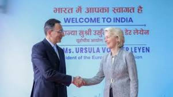 भारत पहुंचीं यूरोपियन कमीशन की अध्यक्ष, माना जा रहा है बहुत अहम दौरा