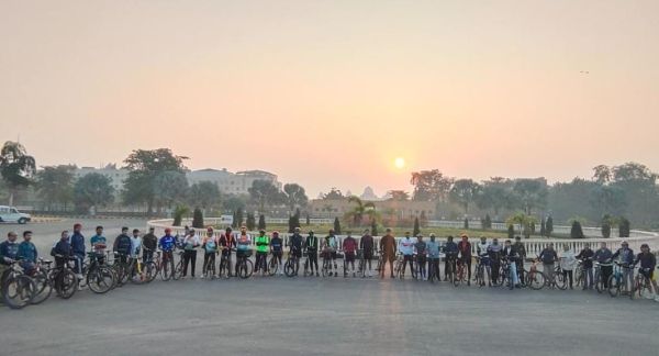 कोसा ने निकाली 40 किमी की भव्य साइकिल रैली
