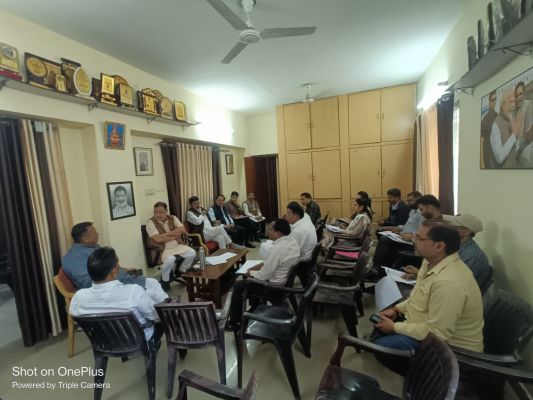  सोनी ने निगम अफसरों को चेताया -किसी भी वार्ड में जल संकट ना हो