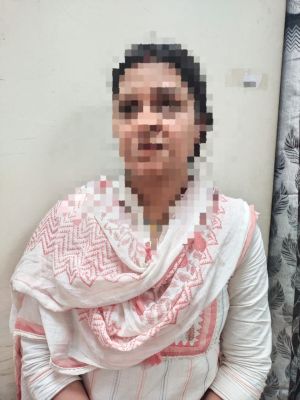 चेन चोर महिला गिरफ्तार