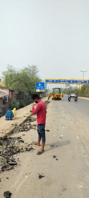 एक्सप्रेस-वे सुरक्षा घेरा बनाने का काम शुरू 