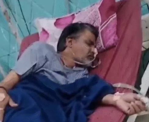 धान बेचने के लिए टोकन न मिलने से आहत किसान ने जान देने की कोशिश की