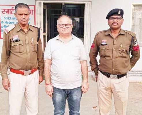 डेढ़ लाख दे 22 लाख के लिए दबाव बना रहा सूदखोर आरोपी गिरफ्तार