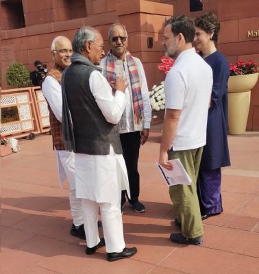 बृजमोहन की राहुल-प्रियंका से गुफ्तगू