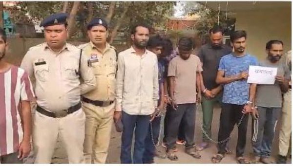 5 थानों के 152 पुराने वारंटी बदमाशों को भेजा जेल