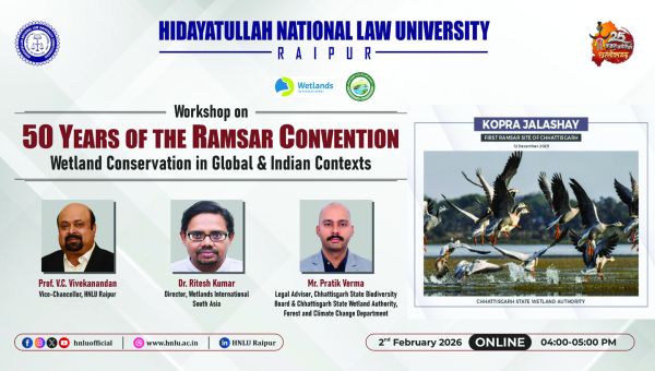 कोपरा जलाशय को राज्य के पहले रामसर स्थल की मान्यता, राष्ट्रीय कार्यशाला में हुआ उल्लेख