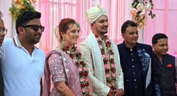 सात समंदर पार से आई दुल्हन, छत्तीसगढ़ में रचा प्रेम-विवाह