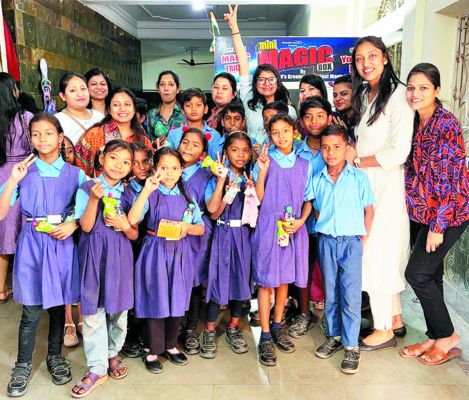 जरूरतमंद बच्चों को मिला जीवनभर का यादगार अनुभव, मैजिक शो ने भरा रोमांच