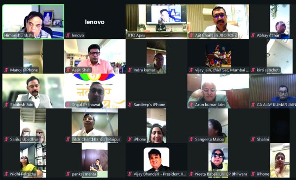 देशभर से 300+ जीतो सदस्यों ने संगठित एवं व्यापक संवाद में सार्थक सुझाव प्रस्तुत किए