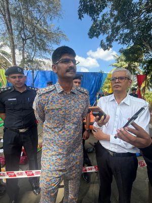 बस्तर से दुर्दांतों के खात्मे से  समुंदर पार पोर्ट ब्लेयर में तैनात श्रीधर भी गदगद 