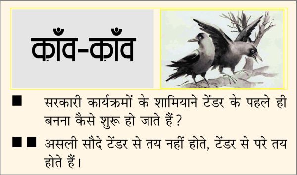 दैनिक 'छत्तीसगढ़' का काँव-काँव, 11 फरवरी 2026