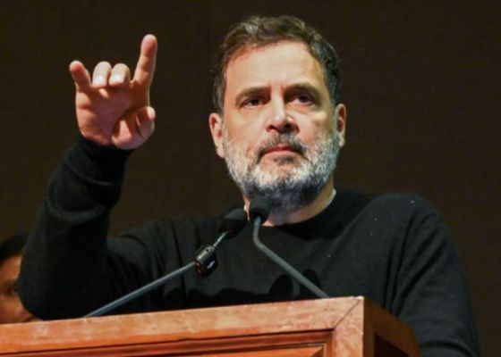 रोबोट डॉग विवाद पर राहुल गांधी ने कहा- एआई समिट एक पीआर तमाशा 