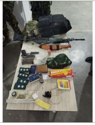 अरुणाचल प्रदेश के लोंगडिंग जिले से आतंकी गिरफ्तार, हथियार और गोला बारूद बरामद 