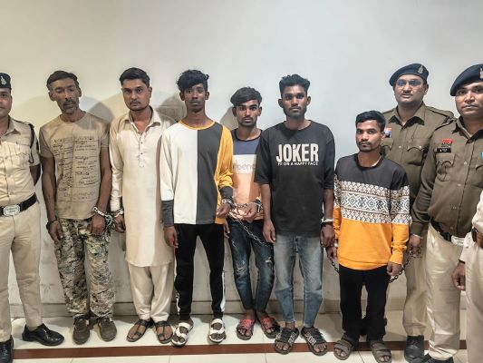 कट्टे की नोक पर दो युवकों का अपहरण, 4 दिनों तक पिटाई भी, 6 गिरफ्तार 