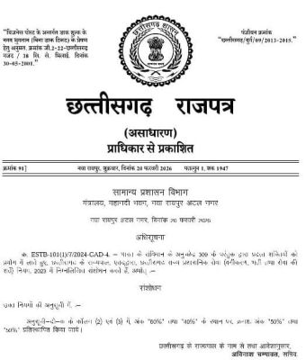 तहसीलदारों की पदोन्नति से भरे जाएंगे डिप्टी कलेक्टरों के 50% पद 
