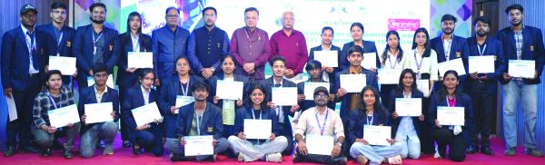 24 घंटे की नवाचार चुनौती पर कलिंगा विवि में हैकाथॉन-2026 का सफल आयोजन