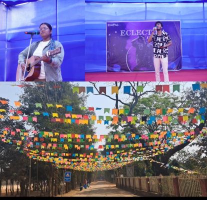 एनआईटी में ‘इक्लेक्टिका’ का दूसरा दिन गायन व्यंग्य के रंगों से सराबोर रहा