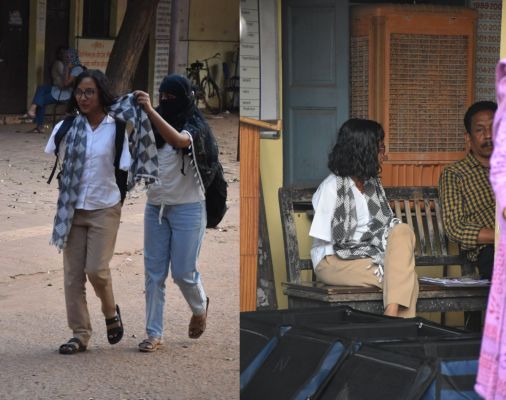 परीक्षा के सभी नियमों का पालन कर दिव्यांग दामिनी ने दिखाया आईना....