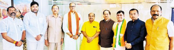 ओडिशा के डिप्टी सीएम का स्वागत