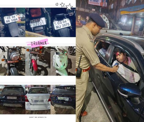 ड्रंक एंड ड्राइव 130 नशेड़ी ड्राइवर पकड़ाए , जब्त 