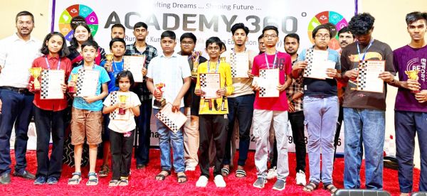 ओपन रैपिड शतरंज में बिलासपुर के वेदांत बने विजेता