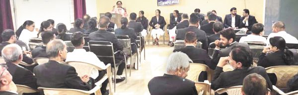 साइबर लॉ और डिजिटल साक्ष्य की ग्राह्यता पर  बेमेतरा जिला न्यायालय में कलिंगा की संगोष्ठी