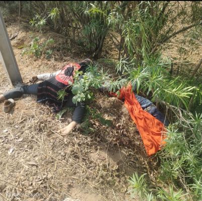 तेज रफ्तार बाइक खंभे से टकराई, दो मौतें, एक गंभीर