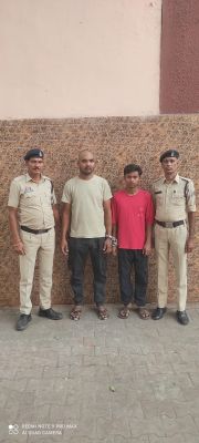 6.82 लाख के मोटर पार्ट्स गबन कर बेचने वाले दो गिरफ्तार 