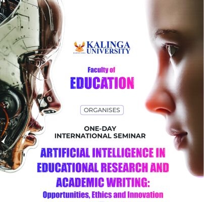 शिक्षा अनुसंधान और अकादमिक लेखन में कृत्रिम बुद्धिमत्ता पर कलिंगा विवि में अंतरराष्ट्रीय संगोष्ठी