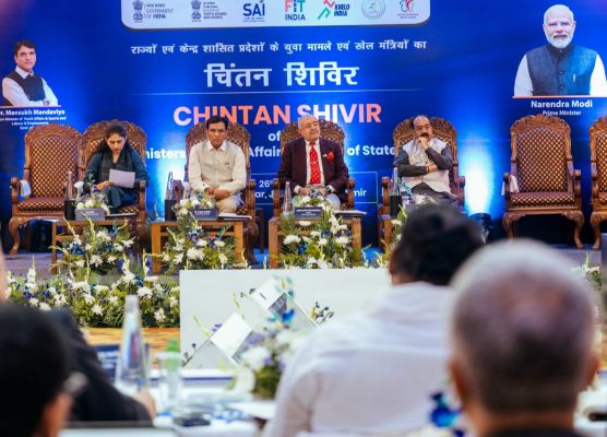 श्रीनगर में खेल चिंतन शिविर में शामिल हुए अरूण साव उप मुख्यमंत्री 