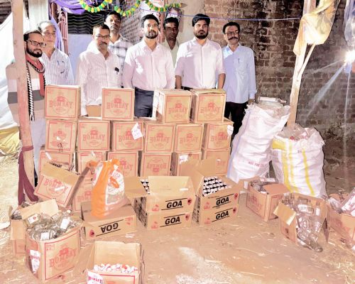 एमपी की शराब और अवैध बॉटलिंग यूनिट का भंडाफोड़