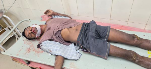मरीज के परिजन ने तीसरी मंजिल से लगाई छलांग
