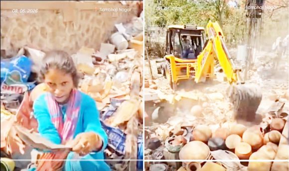 ‘छत्तीसगढ़’ का  संपादकीय : विकलांग और विचलित महिला के घड़ों की दुकान पर मार करती फौलादी मशीनी बांह की खुशी...