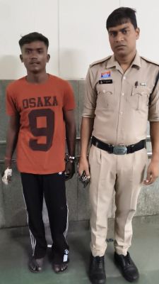चाकू से हमला करने वाले हिस्ट्रीशीटर आर्यन ठाकुर को फिर जेल 