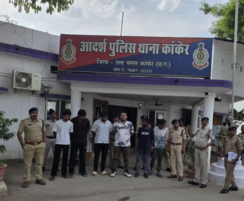 ऑनलाइन आईपीएल सट्टा नेटवर्क का भंडाफोड़, नाबालिग समेत 7 गिरफ्तार