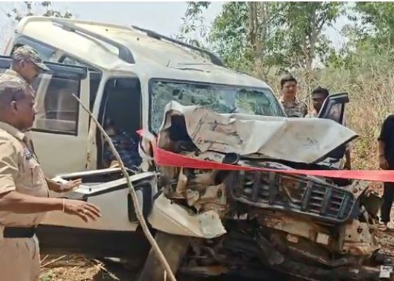 हाईवे पर हादसा : तेज रफ्तार स्कॉर्पियो पेड़ से टकराई, चालक की मौत