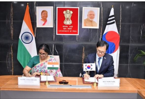 भारत-दक्षिण कोरिया ने सीईपीए अपग्रेड में डिजिटल ट्रेड और सप्लाई चेन पर बातचीत के लिए उप-समूह बनाए 