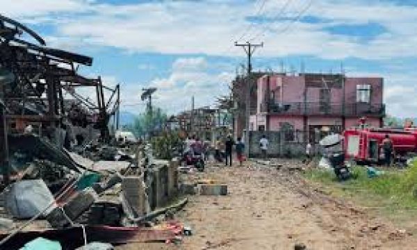 म्यांमार: भीषण धमाके में 55 लोगों की मौत, अब तक क्या-क्या पता है