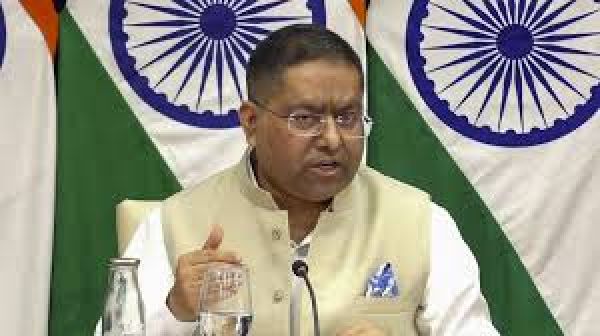 भारत-नेपाल सीमा विवाद के समाधान में किसी तीसरे पक्ष की कोई भूमिका नहीं : विदेश मंत्रालय